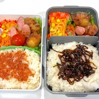 娘と息子のお弁当🍱|megさん