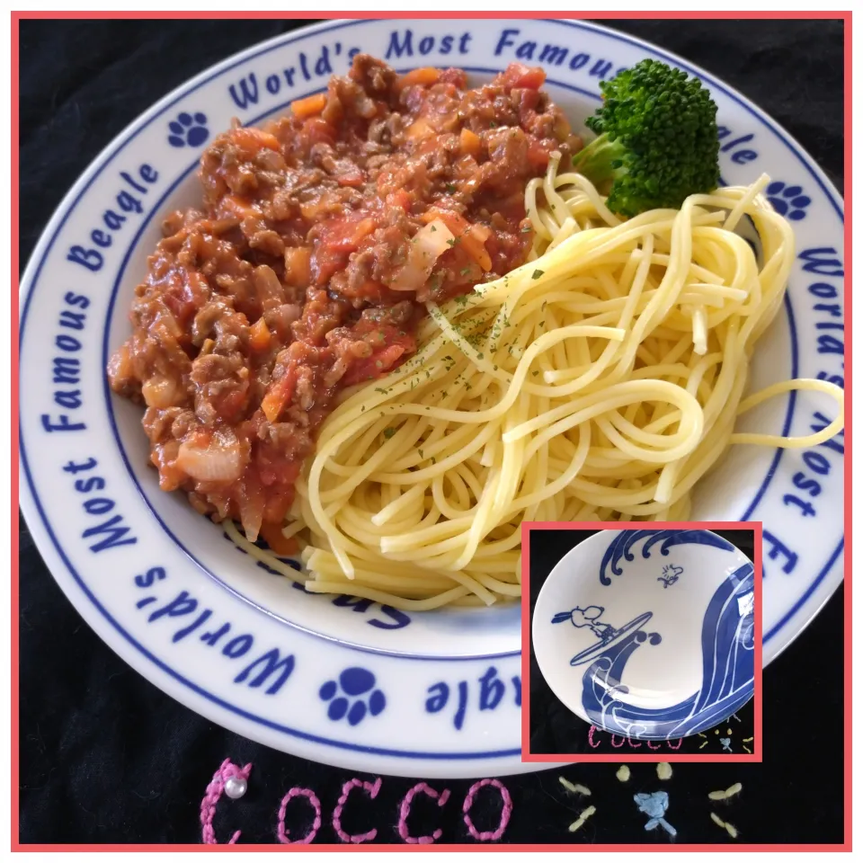 やっぱりナポリタンが好きなんだけど今回はミートパスタ✨|cocco+さん