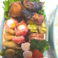 むね肉の海苔唐弁当🍱|みみさん