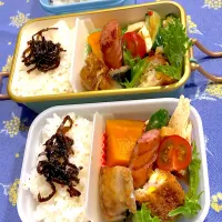 2025.4.30  ＊今日のお弁当＊かぼちゃの煮物♪|rinrin*mama*さん