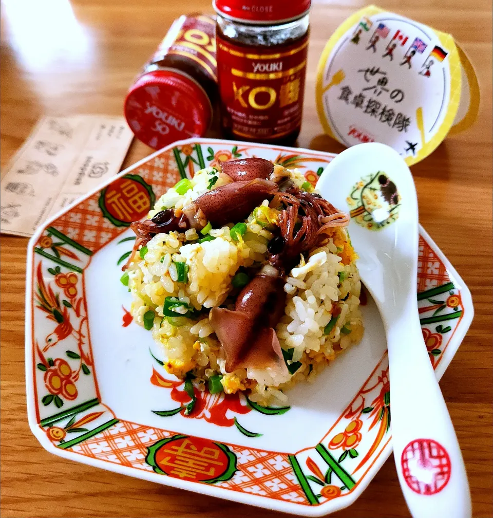 古尾谷りかこさんの料理 ほたるいかのチャーハン|ナオミさん