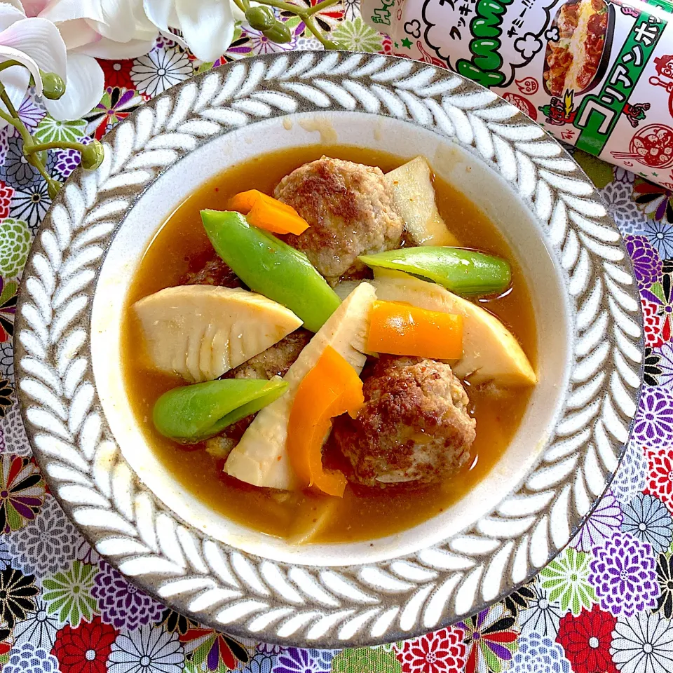 肉団子と野菜のスープ煮✨|ringonamaさん