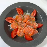 サーモンカルパッチョ