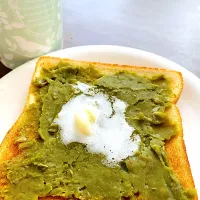 うぐいす餡バタートースト|とっしぃさん