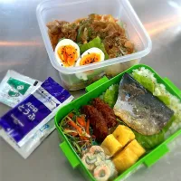 R7.4/30 𝚆𝚎𝚍.   ·͜·♡焼きそば&鯖弁当👨🏻‍🍳|hamakoさん