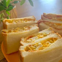 ツナ卵ホットサンド|kasumiさん
