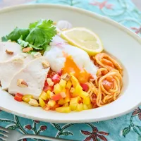 アジアン風冷製トマトソースパスタ|カゴメ　アンナマンマさん