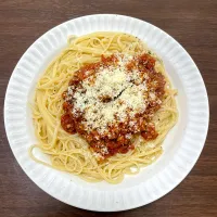 ミートソースパスタ|dashi menjiroさん