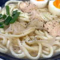 鶏塩うどん(^_^)vランチ|🐧ペンギン2さん