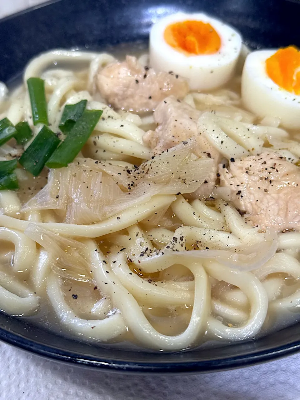鶏塩うどん(^_^)vランチ|🐧ペンギン2さん