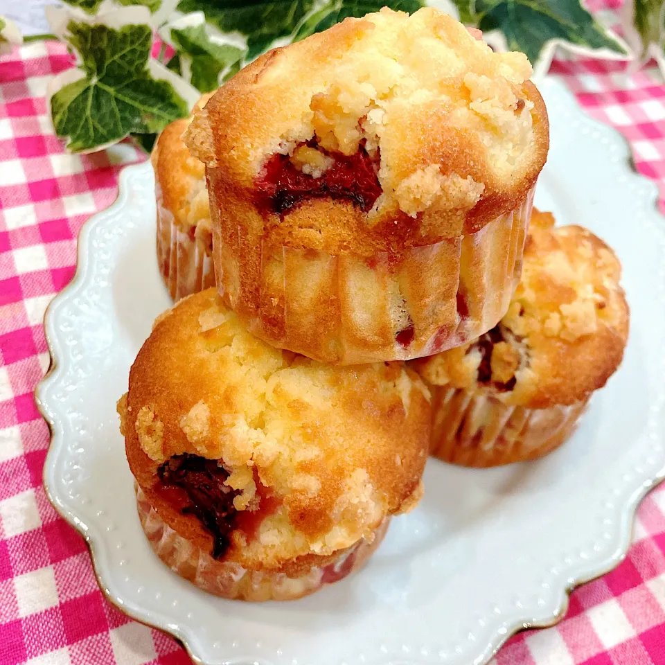 いちごマフィン|sarada.makiさん