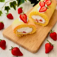 苺のミルキーロール🍓|nonoさん