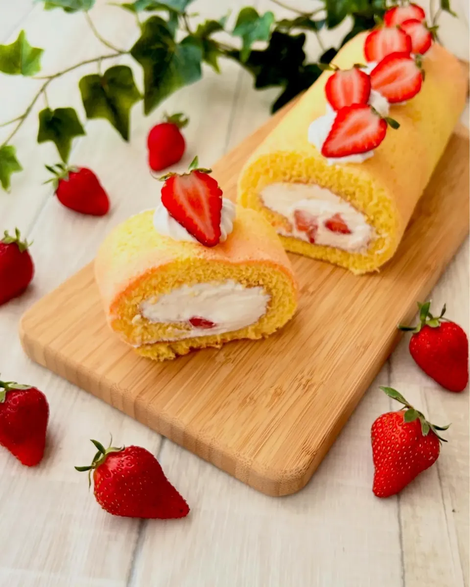 苺のミルキーロール🍓|nonoさん