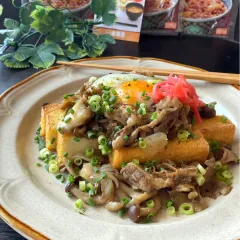 舞茸とこてっちゃん炒め/きゅうちゃん | Snapdish[スナップディッシュ  