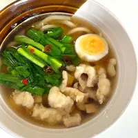 ニラもつうどん🌱| ＊みお＊さん