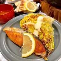 塩鮭定食|ichikayaさん