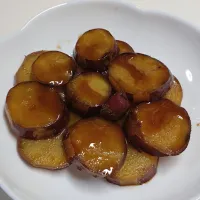 さつまいもの煮物|しまだ ちえこさん