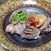 パパ作👨砂肝のにんにく醤油漬け|ぱんだのままんさん