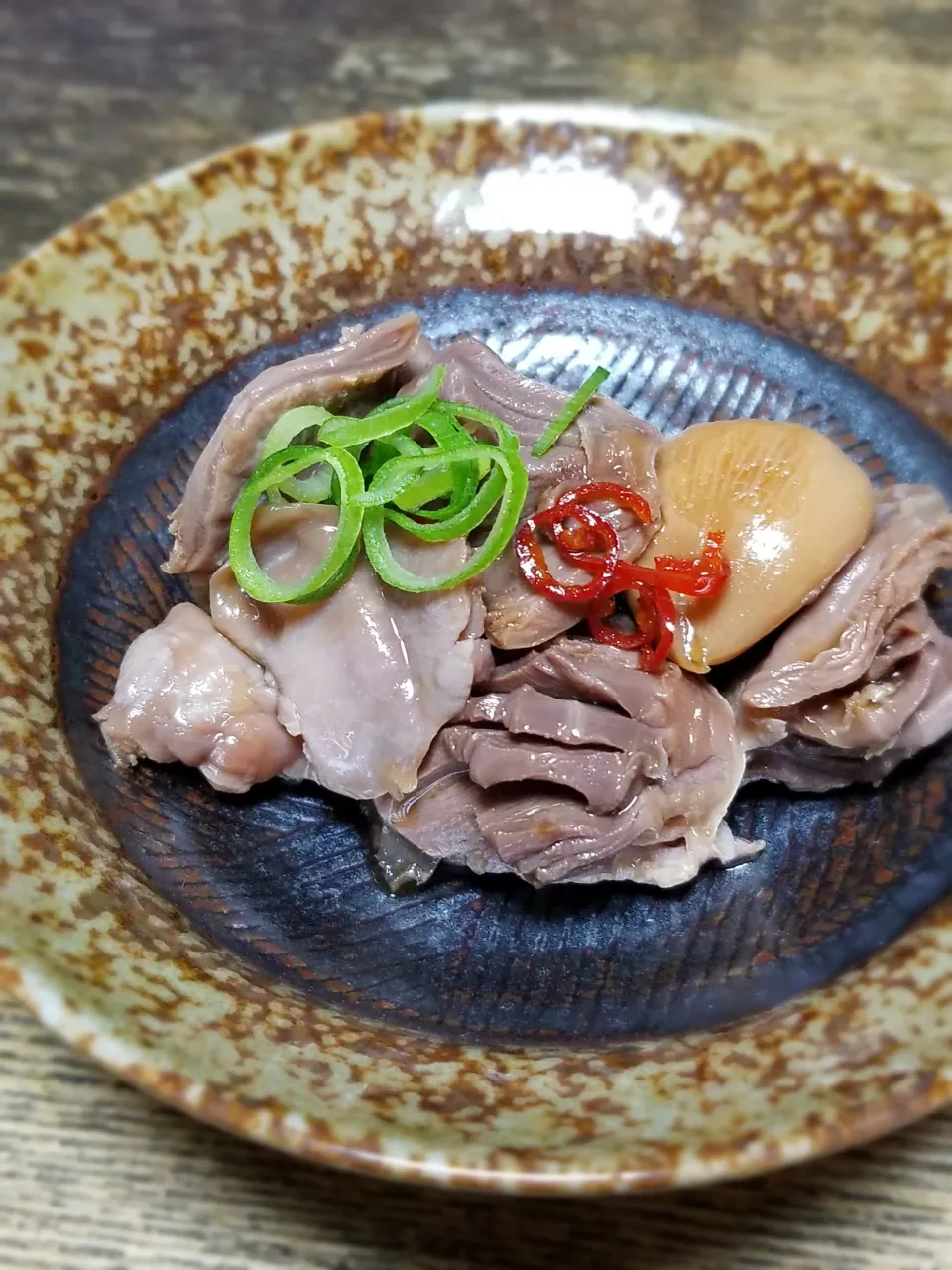 パパ作👨砂肝のにんにく醤油漬け|ぱんだのままんさん
