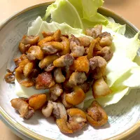 合鴨の皮焼き|さくたろうさん