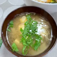 豆腐としめじのお味噌汁|morimi32さん