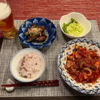 夕飯🎵豚ヒレのトマト煮|kiyominさん