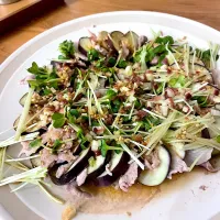 ナスと豚肉の重ね蒸し|meronさん