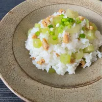 うさかめさんの料理 ふきと甘辛稲荷のまぜご飯| アッチさん