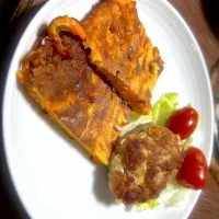今夜のおかずはにんじんチヂミを作りました！
