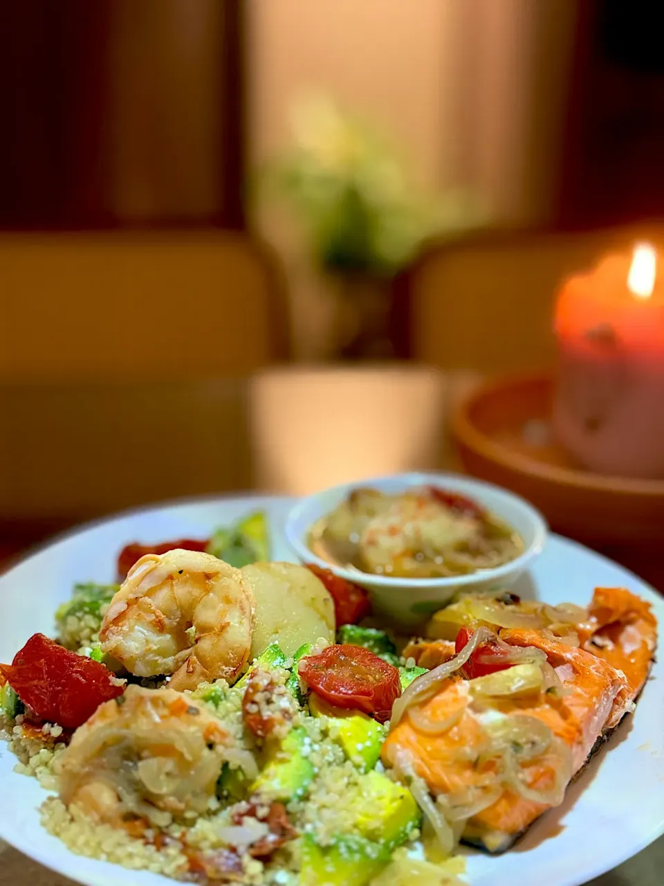Seafood , avocado and quinoa(キノア)|B&Bさん