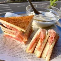 ホットサンドモーニング