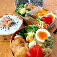 家族お弁当🍱´ ³`°) ♬︎*.:*❤️|ふみぃさん