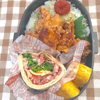 0501 塩麹唐揚げ　男子高校生弁当| Riieeさん