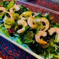 ✩.*˚海鮮チョレギサラダ🦐