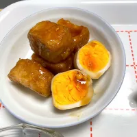 厚揚げゆで卵の照り焼き|okeiko🎶さん