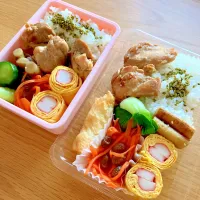 夫と次女のお弁当🍱🍙| シズソラさん