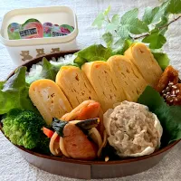 ＊0018.ずらっと出汁巻き玉子🍳娘ちゃんの高校生弁当🍱＊|＊抹茶＊さん