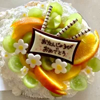 🍊🍒ユッキー🎂🍞🍲さんの料理 happy birthday🎂|🍊🍒ユッキー🎂🍞🍲さん