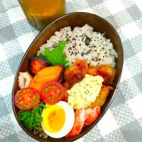 鮭西京焼き・鶏南蛮弁当|ルルさん
