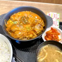 ■ロゼクリームチキンクーポン割引（ライス大盛）にクーポンでキムチ|マハロ菊池さん