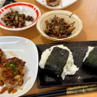 豚こま和風ハンバーグ&きのこのソテーet al|G0MAさん