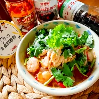 トムヤムクン風スープ🦐🥘