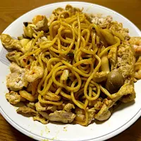 Co Co壱番屋、太麺カレー焼そば❗️✌︎('ω')✌︎✨|サソリさん