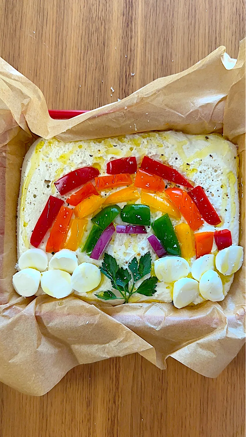 米粉とひよこ豆粉のフォカッチャ|HARECCHAさん