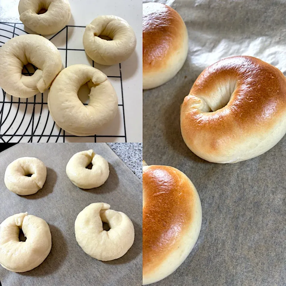 初めてのベーグル🥯作り|えみちさん