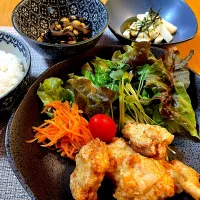 唐揚げで晩御飯|Mikaさん