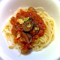 トマトソースパスタ| akkkkkさん
