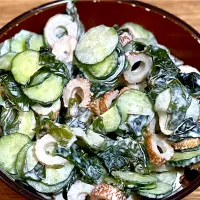 ☆竹輪わかめきゅうりサラダ