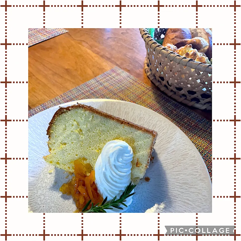 持ち寄りランチ「夏ミカンシフォンケーキ」|Miyukiさん