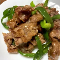 青椒肉絲|はっちぃさん